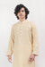 Boski Cream Karandi Kurta Shalwar