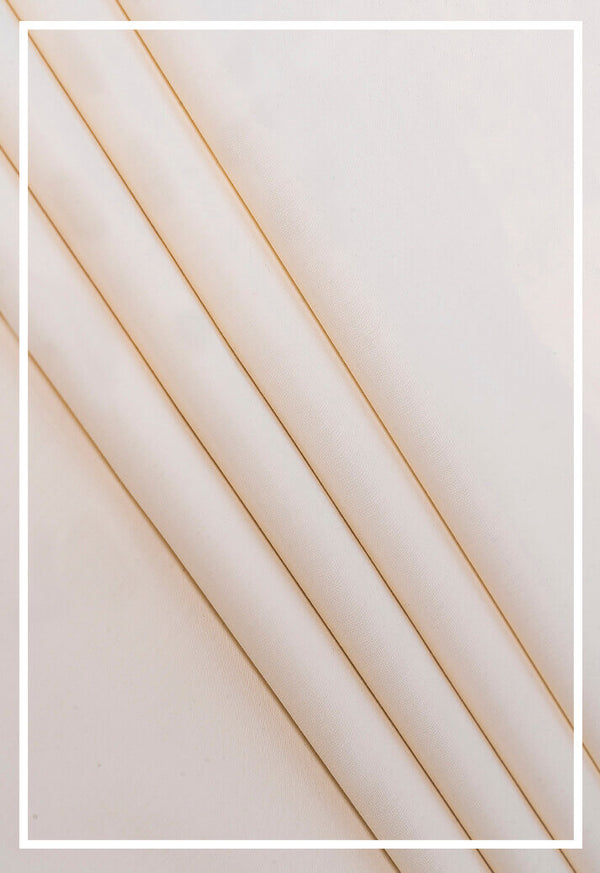 Ultra-Premium Cotton Light Peach Fabric
