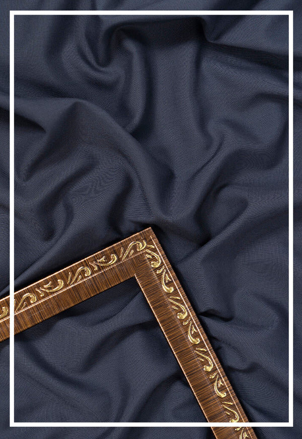 Galaxy Navy Blue Fabric