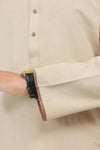 Sand Beige Karandi Kurta Shalwar