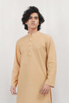 Tan Brown Karandi Kurta Shalwar