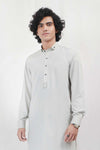Grey Designer Wash & Wear Shalwar Kameez