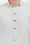 Grey Designer Wash & Wear Shalwar Kameez
