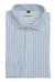 Blue Two Tone Double Stripe Cotton Shirt