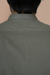 Dark Grey Wash And Wear Designer Shalwar Kameez