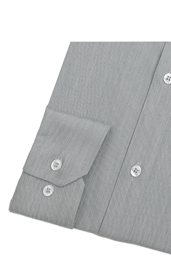 Grey Medium Corporate Cotton Shirt