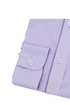 Purple Pinstripe Designer Cotton Shirt
