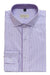 Purple Pinstripe Designer Cotton Shirt