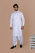 Purplish White Wash And Wear Designer Shalwar Kameez