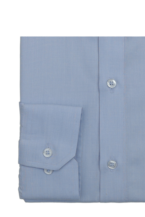 Sky Blue Corporate Cotton Shirt