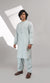 Ice Blue Karandi Kurta Shalwar